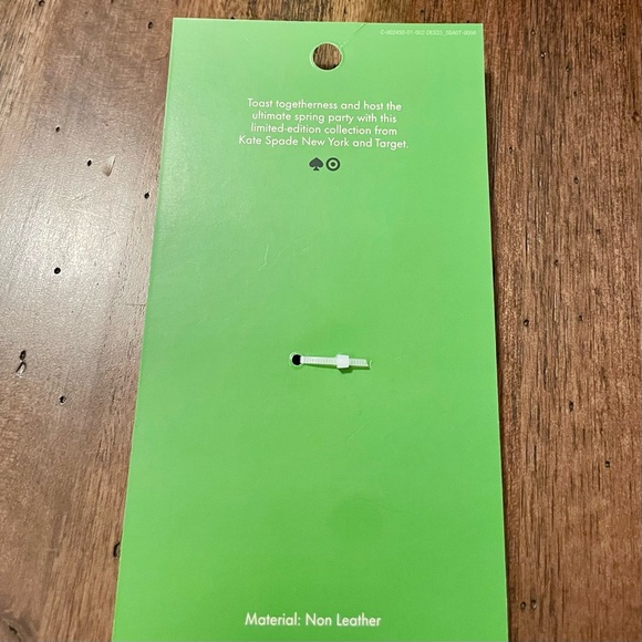 LAST ONE! Kate Spade x Target Strawberry Bag Charm Keychain Lanyard - Picture 4 of 4